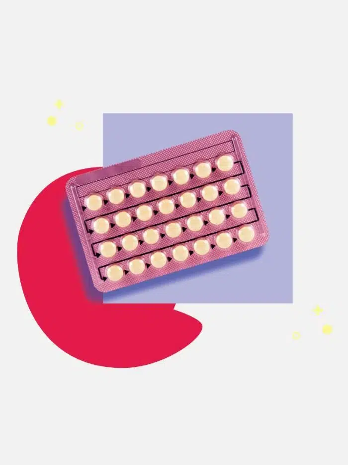 A pack of birth control pills from Lemonaid