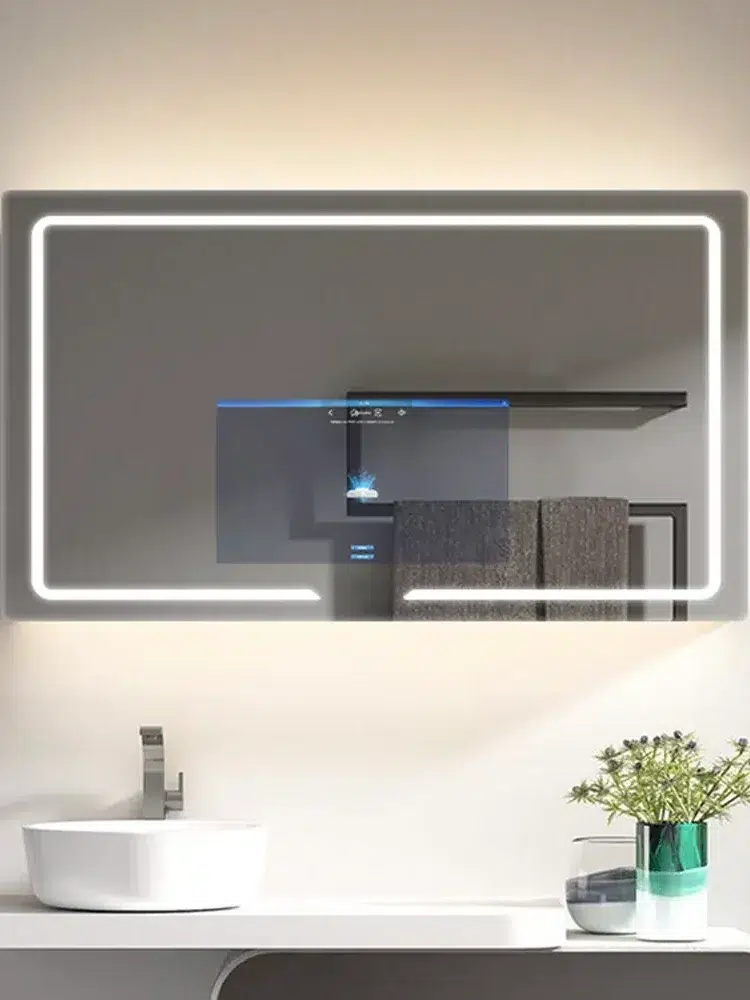 An Aquadom smart mirror