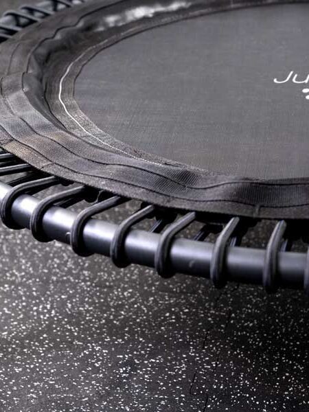 A close up of a rebounder trampoline from Jumpsport