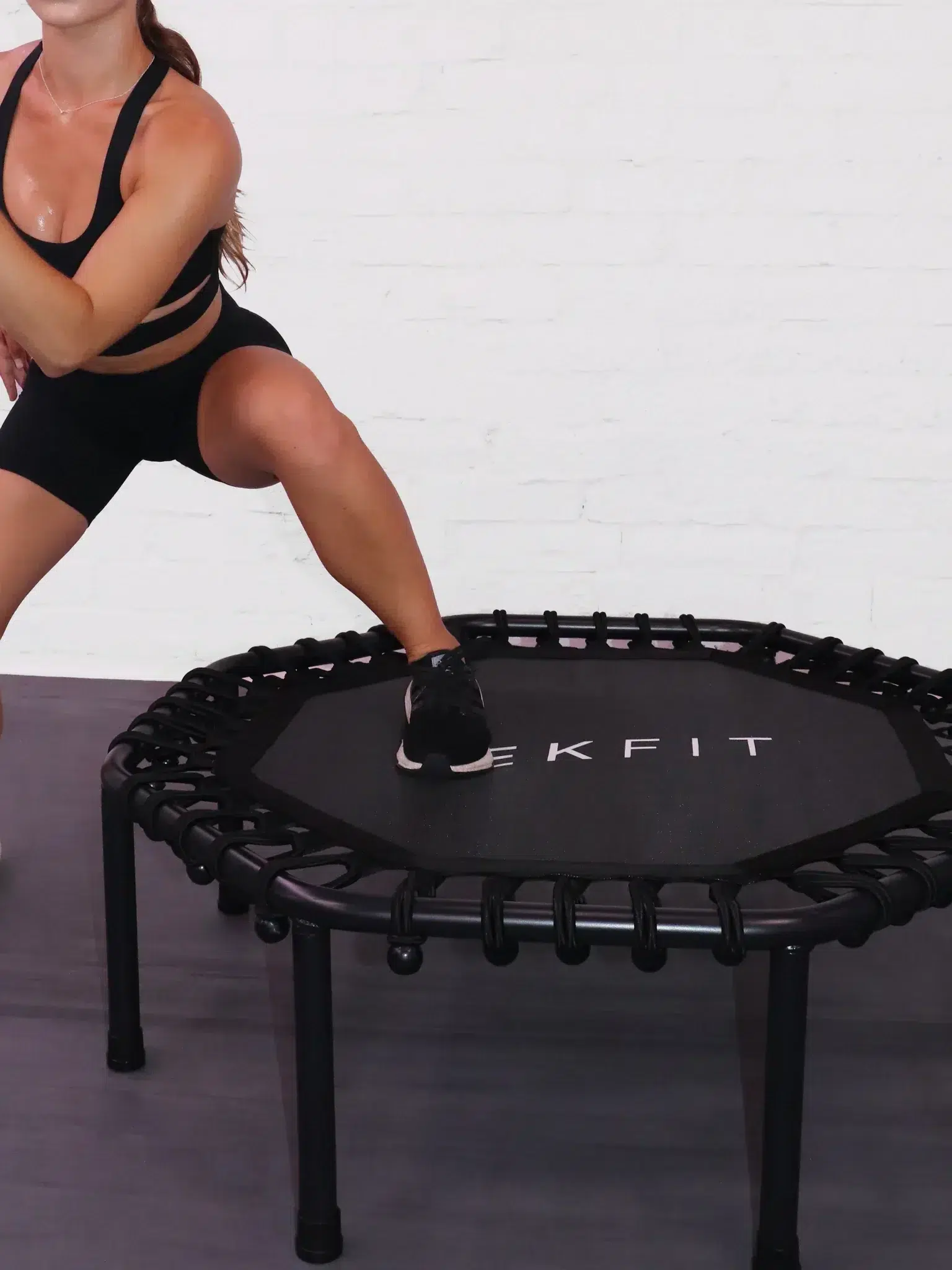 A model with a rebounder trampoline from Lekfit